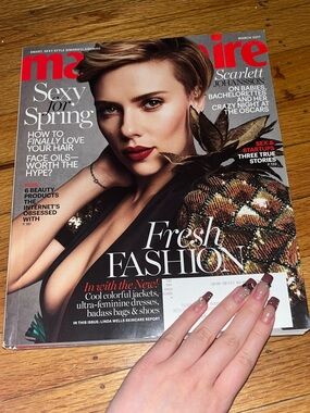 Marie Claire Magazine - Scarlett Johansson